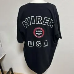 AVIREX 半袖Tシャツ ブラック