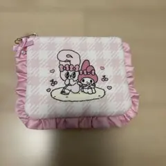 エスターバニー✕マイメロディ ミニポーチ 未使用