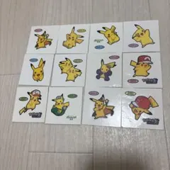 ポケモンパンシール　ピカチュウ　12枚まとめ売り