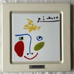 パブロ ピカソ 額装 陶板 タイル モダンデザイン 壁掛け