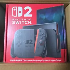 新品未開封 Nintendo Switch 2 日本語・国内専用