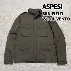 極美品 アスペジ MINIFIELD WOOL VENTO 中綿THERMORE