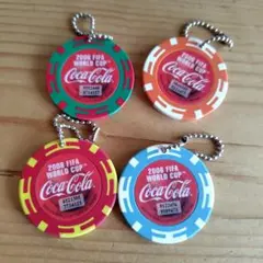 コカ・コーラ 2006 FIFA ワールドカップ キーホルダー 4種