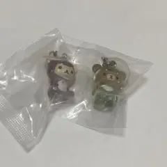 チャイロイコグマ コリラックマ めじるしアクセサリー セット きょうりゅう