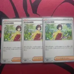 エリカの招待 3枚セット