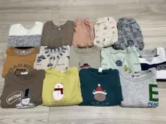 保育園着　80センチ　冬服　まとめ売り14点セット