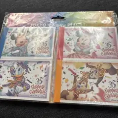 ディズニー35th メモ[4種]