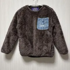 DENIM DUNGAREE ヘブンリーボアプルオーバー　130