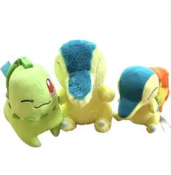 ポケモン ぬいぐるみ チコリータ ヒノアラシ 2点セット 新品未使用　まとめ売り