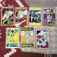 ドラゴンボール メタリックアクリルカードコレクション 第一弾 7枚セット