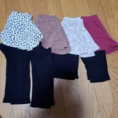 女の子90cm　スカッツ　スカート付きレギンス