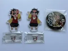 鬼滅の刃 小鉄 アクリルスタンドと缶バッジセット