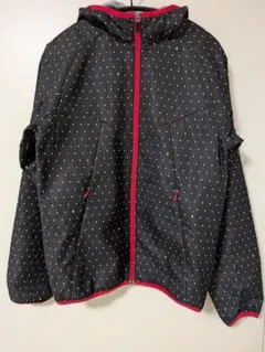 ナイキ　NIKE　ドット柄ウィンドブレーカー　　ナイロン　フード　パーカー　Ｓ