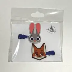 ズートピア ヘアピン　ニック　ジュディ　ヘアクリップ