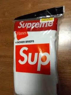 supreme ボクサーパンツ 白 L １枚