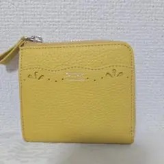 GUCCI グッチ 財布 ミドルサイズ 二つ折り 黄色 ラウンドファスナー 美 