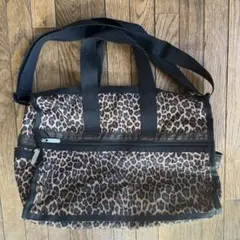 【値下げ】LeSportsac レオパード　豹柄 ボストンバッグ