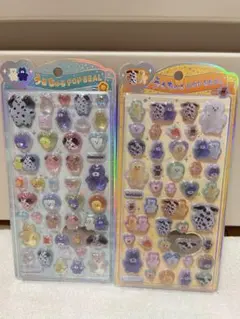 正規品 うるちゅるポップシール mojojojo 2個セット モジョジョジョ