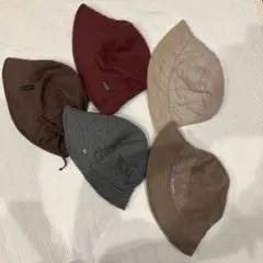 レディースハット　5点セット売り