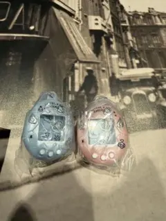 ❷たまごっち　シャカシャカチャームコレクション　くりてん&ぷくてん