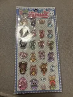 samuel サミュエル 3Dシール ステッカー ボンボンドロップ