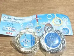 ブルーインパルスキーホルダーコレクションガチャ金&銀キーホルダーセット