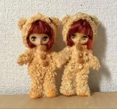 プチブライス ベアハグ 2体セット 本体と着ぐるみ - メルカリ