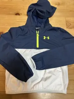 Under Armour フード付きジャケット ネイビー/ホワイト