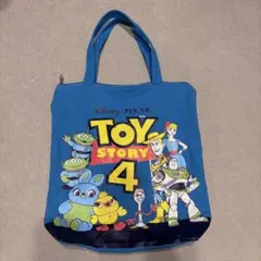 トイストーリー　バック　トートバック　エコバッグ　チャック付