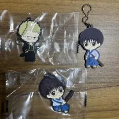 カプセルラバーマスコット【新八×2＆鴨太郎】