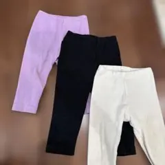 UNIQLO 80センチレギンス3点セット