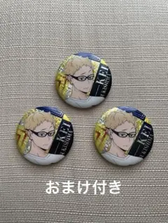 ハイキュー 月島蛍 缶バッジビスケット 缶バッジ