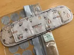水筒紐カバー　コトリ　バースデイ　肩カバー　バック持ち手カバー　乗り物デザイン