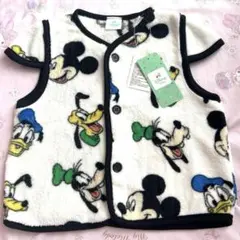 【新品】Disney baby ミッキー＆フレンズ ベスト 90cm