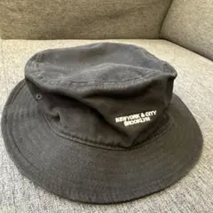 WEGO BROWNY ブラック バケットハット