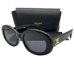 テテ着 CELINE セリーヌトリオンフ オーバルサングラス CL40194U