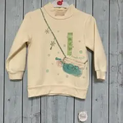 【新品】motherways トレーナー 3-4歳 クリーム色