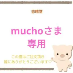 muchoさま専用