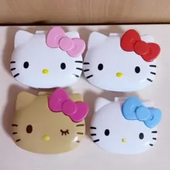 4点セット ハローキティ お薬ケース 小物ケース ジュエルケース ダイソー