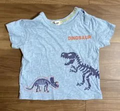 kp boy Knit Planner 恐竜骨格デザイン Tシャツ 90cmのサムネイル