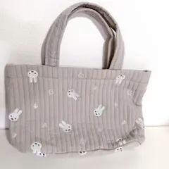 ミッフィー イブルトートバッグ M グレー