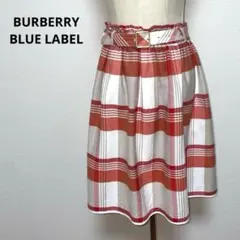 BURBERRY バーバリーブルーレーベル チェック柄 スカート 36 腰ゴムのサムネイル