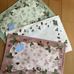 WEDGWOOD ストロベリーティーマット 3枚セット　ミニテリーのおまけつき