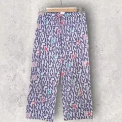 Calvin Kleinカラフルロゴ総柄パンツ キッズガールズ
