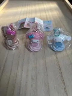 サンリオキャラクターズ　ホイップクリームマスコット　３点セット