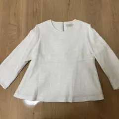 ビーミングbyビームス　ツイード　トップス　白