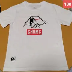 CHUMSキャンプ親子ブービーバードTシャツ白チャムス赤KIDSキッズ130cmのサムネイル