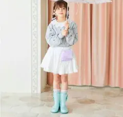 アリサナ 長靴 レインブーツ リボン キラキラ 19cmのサムネイル
