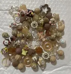 ビーズセット ブラウン