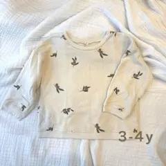 Organic zoo長袖トレーナー オリーブ